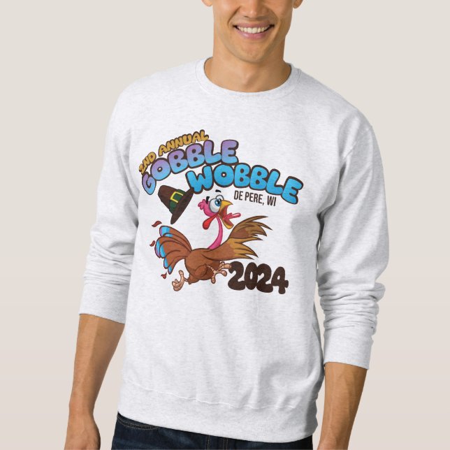 Moletom Camisola Gobble Wobble Crew 2024 (Frente)