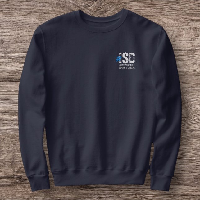 Moletom Camisola ISD Men's Hash Tag Crewneck (Criador carregado)