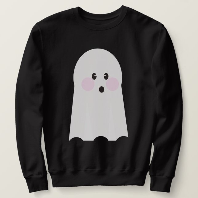 Moletom Camisola Limpa Fantasma Fofa (Frente do Design)
