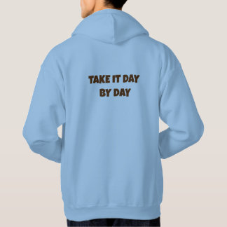 Moletom Camisola masculina de tipografia "Tome um dia de c