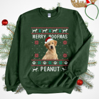 Camisola Natalícia Feia Personalizada de Cachorro