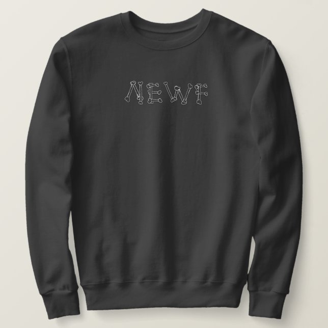 Moletom Camisola Newf Bones (Frente do Design)