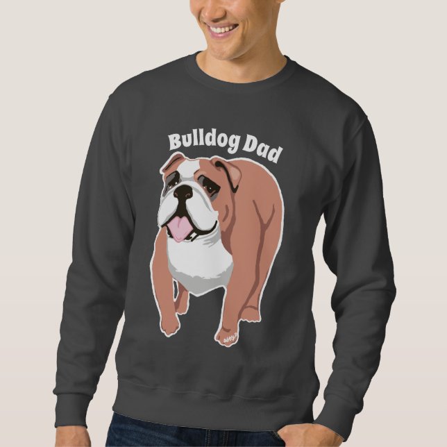 Moletom Camisola Pai de Bulldog (Frente)