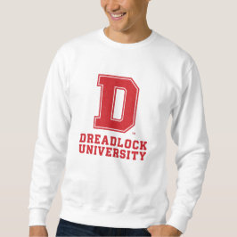 Moletom Camisola Preta de Faculdade de Apreciação Dreadloc