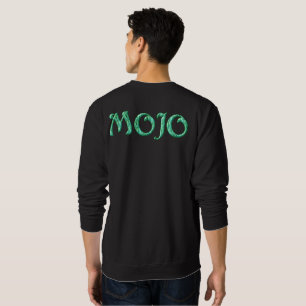 Moletom Camisola preta de manga comprida Mojo masculina pa