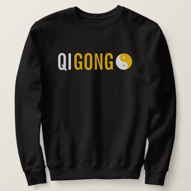 Moletom Camisola Qi Gong (Frente do Design)