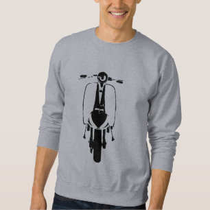 Moletom Camisola retro do patinete dos anos sessenta