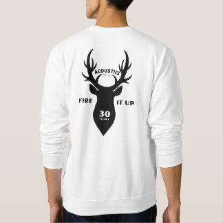 Moletom Camisola STAG Mens - Stag + Fire It Up + 30 Anos