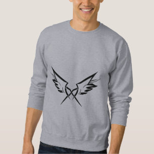 Moletom Camisola Tribal Wings Minimal para Homens