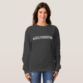 Moletom Camisola unisex da forma formal do #SelfieNation