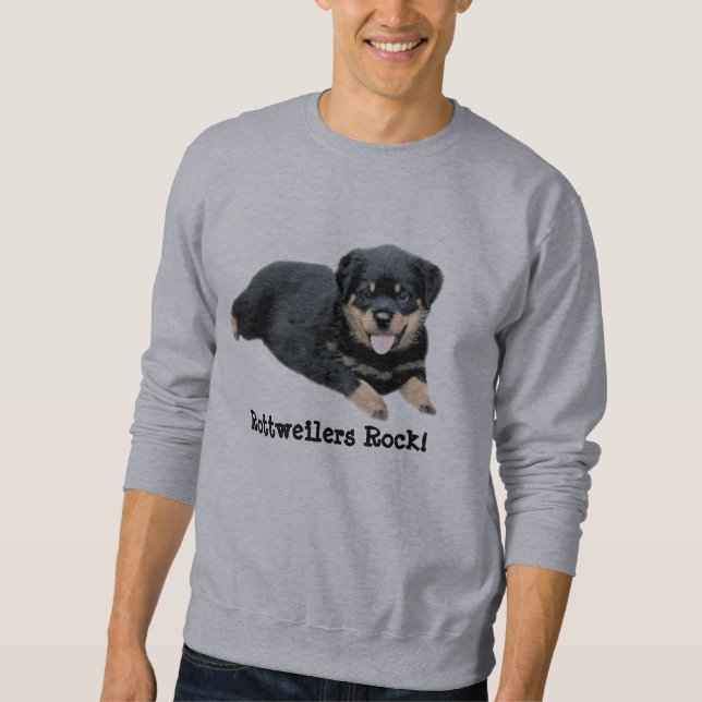Moletom Camisola unisex de Rottweiler (Frente)
