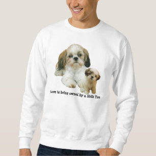 Moletom Camisola unisex dos amigos de Shih Tzu