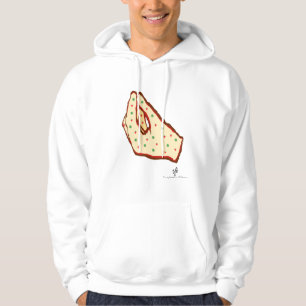 Moletom Camisola Unisex Pizza Morango-Kiwi Gestual de Mão