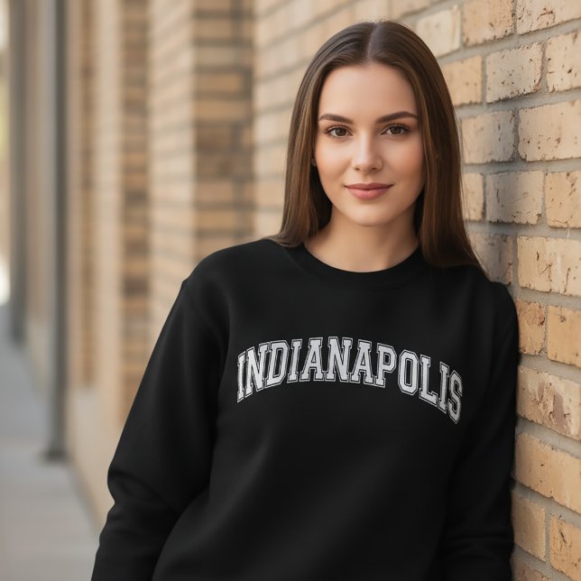 Moletom Camisola Universitária Estilo Indianapolis (Criador carregado)