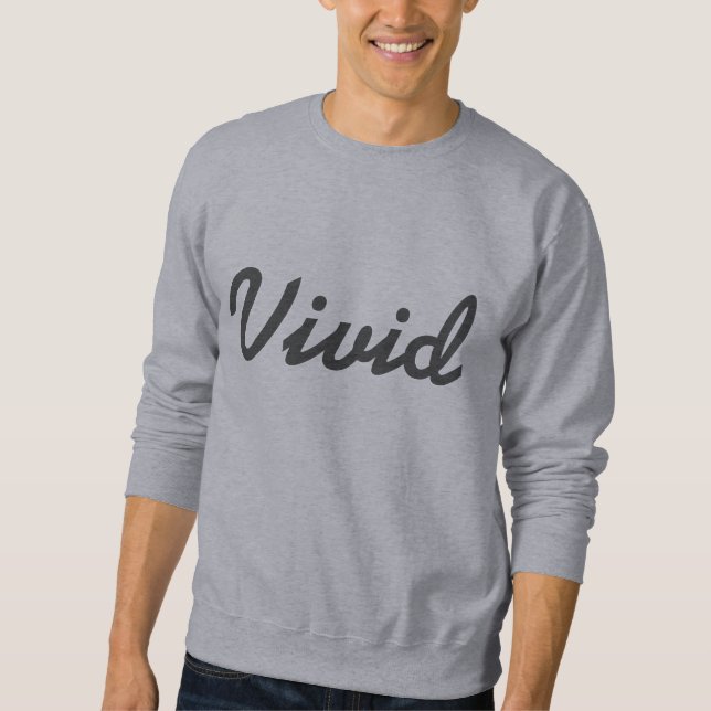 Moletom Camisola vívida original de Crewneck (Frente)