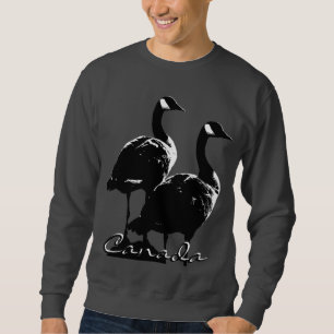 Moletom Camisolas do canadense da camisola dos gansos de
