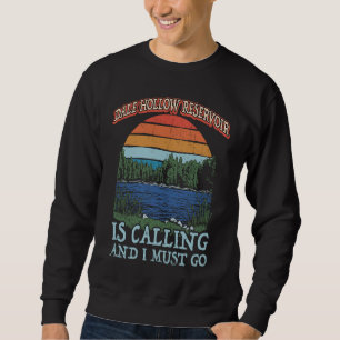 Moletom Campanha De Pesca Retro Lago Férias Dale Hollow Re