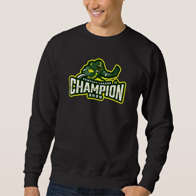 Moletom Campeão da Liga Fantasy 2020 Ffl De Futebol (Frente)