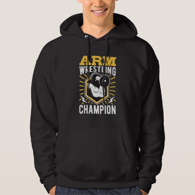 Moletom Campeão de Luta de Braço (Frente)