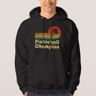 Moletom Campeão de piclebol Vintage Retro Picleball Engraç