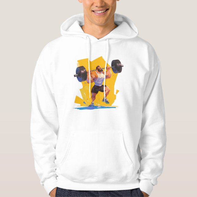 Moletom Campeão do Elevador de Energia - Hoodie de Formaçã (Frente)