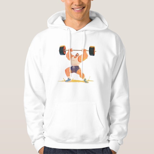 Moletom Campeão do Elevador de Energia - Hoodie de Formaçã (Frente)