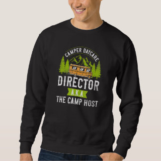 Moletom Camper Daycare Diretor Campground Camp Host Motor