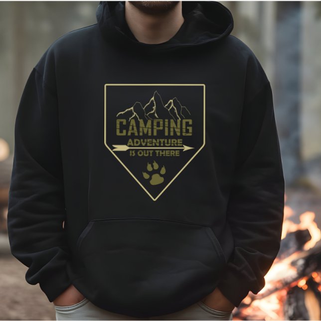 Moletom Camping camper engraçado diz para campistas (Criador carregado)