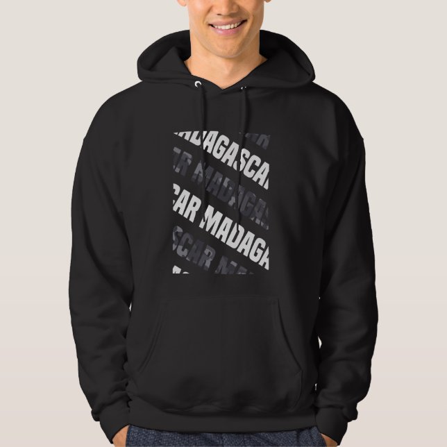 Moletom Camuflagem de Cinzas de Madagascar Camo (Frente)