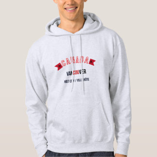 MOLETOM CANADÁ 2026 HOODIE DE FUTEBOL - CIDADE SEDE VANCOU