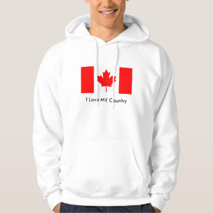Moletom Canadá Bandeira Do MUSEU Zazzle I Love MY Country