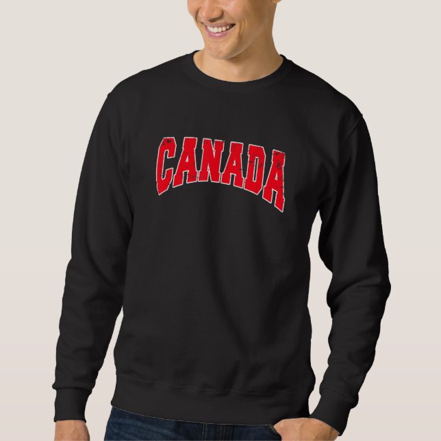 MOLETOM CANADÁ CANADIAN (Frente)