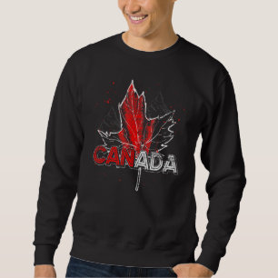 Moletom Canadá Flag Maple Leaf Canadian Symbol Country Can