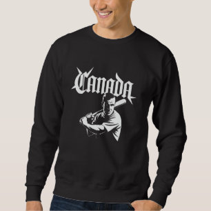 Moletom Canadá Gift Flag Varsity Canadian Toronto Retro Vi
