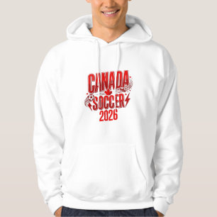 Moletom Canada Soccer 2026 Futebol Bold Tipografia País