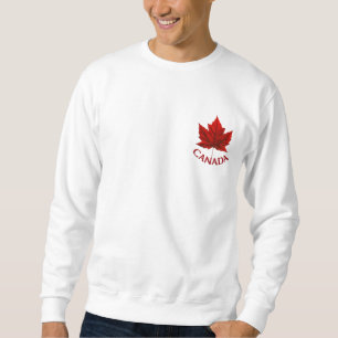 Moletom Canadá Sweatshirt Canada Flag Souvenir Sweatshirt