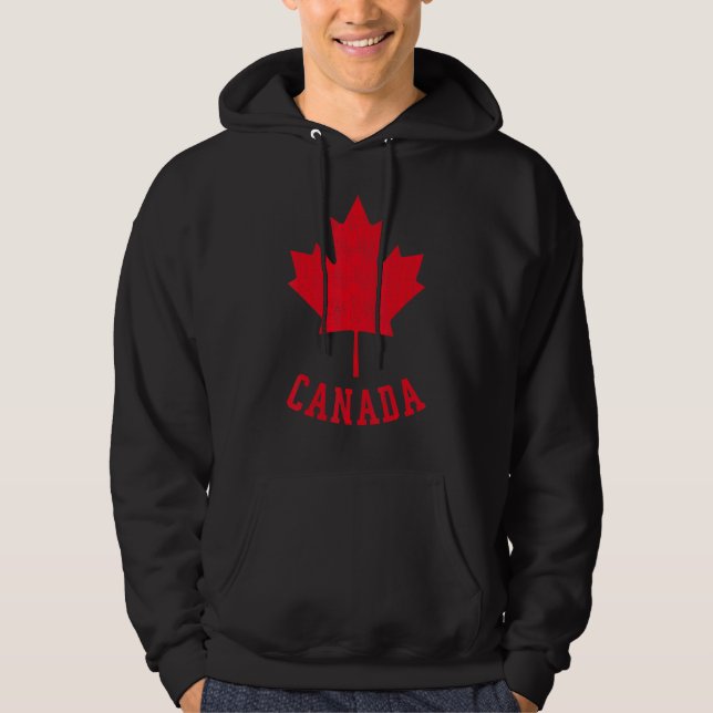 Moletom Canadense Flag Canada Independece Maple Leaf Men W (Frente)