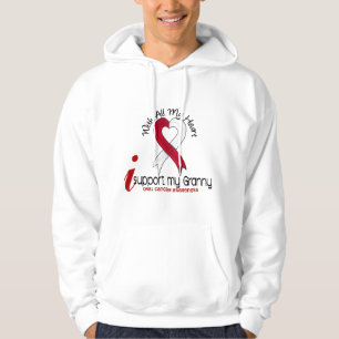 Moletom CANCER ORAL eu apoio minha avó