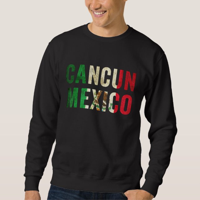Moletom Cancún México - Férias no Verão Mexicano (Frente)