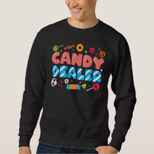 Moletom Candy Dealer Grito Engraçado Ou Tratar Halloween C