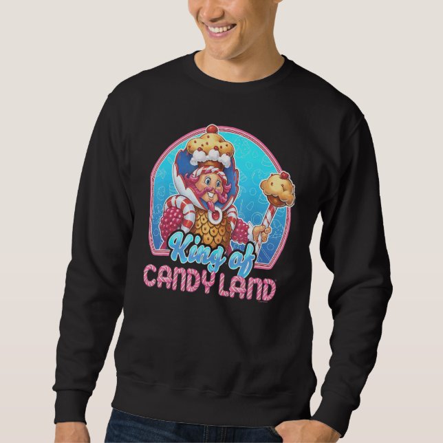 Moletom Candy Land King Of Candy Land Retrato (Frente)