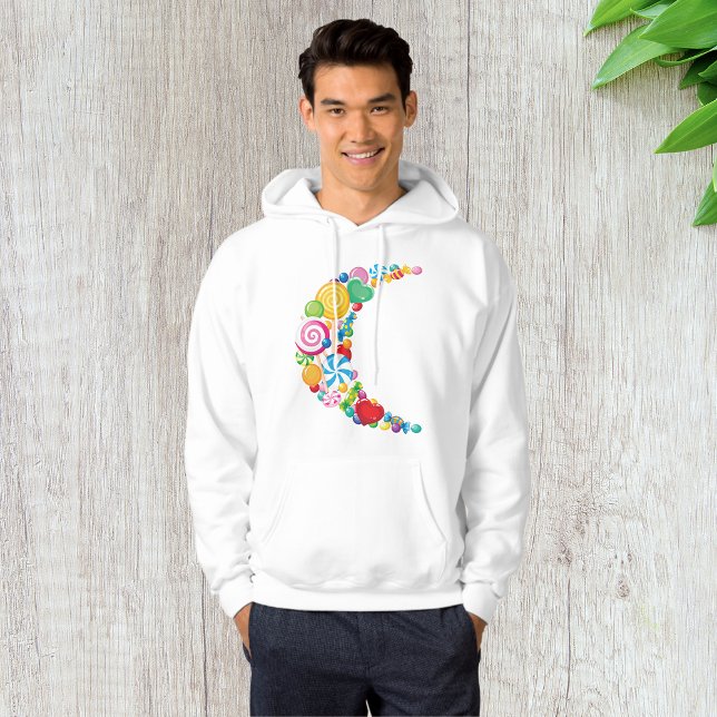Moletom Candy Moon Mens Hoodie (Criador carregado)