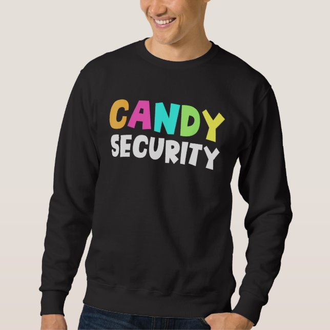 Moletom Candy Security Halloween Costume 1 (Frente)