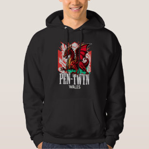Moletom Caneta-twyn Wales Welsh Flag Y Ddraig Goch Dragon