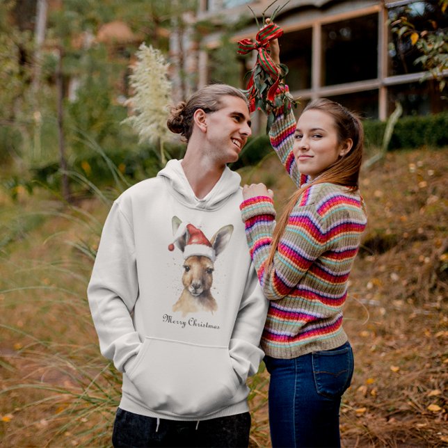 Moletom Canguru de Natal, personalizável (Criador carregado)