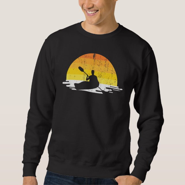 Moletom Canoagem de Paddling Kayak no exterior de Kayaker  (Frente)