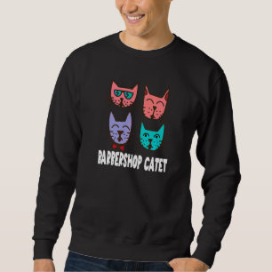 Moletom Cantor do Catet Barbershop Quartet do Cat's Barber