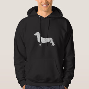 Moletom Cão De Dachshund Com Vintage Em Dachshund Lo