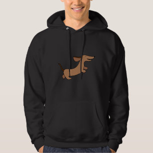 Moletom Cão de Enchimento de Dachshund Ilustrado