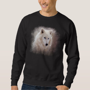 MOLETOM CÃO DE PUXAR TRENÓS SIBERIAN BRANCO